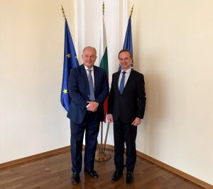 Среща на заместник-министър Ради Найденов с извънредния и пълномощен посланик на Италианската република Н. Пр. Марчело Апичела
