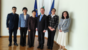 Заместник-министърът на външните работи Ради Найденов прие извънредния и пълномощен посланик на Китайската народна република в България